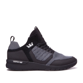 Tenis Supra METHOD Hombre Negras/Blancas/Negras (MX-92108)